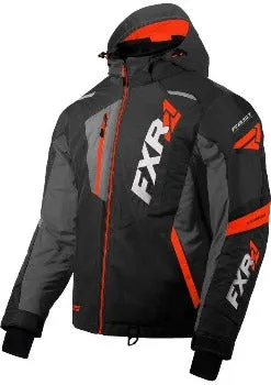 FXR Mission FX Jacket Black/Char/Red