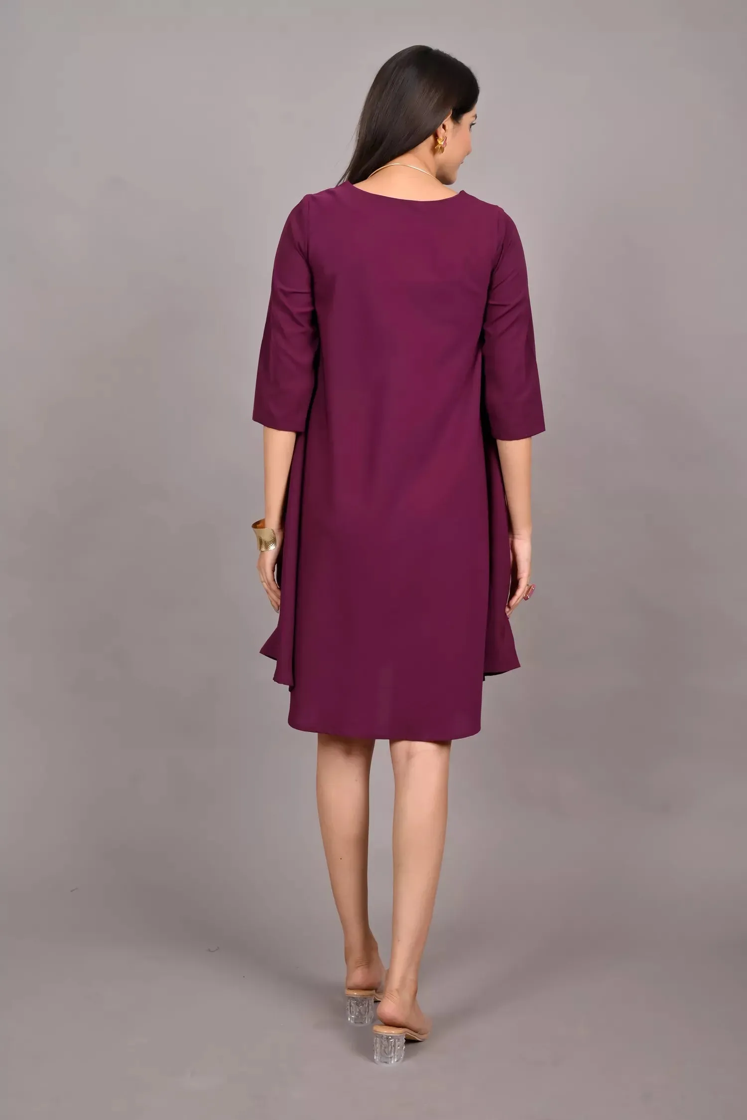 Georgette Flaired Dress