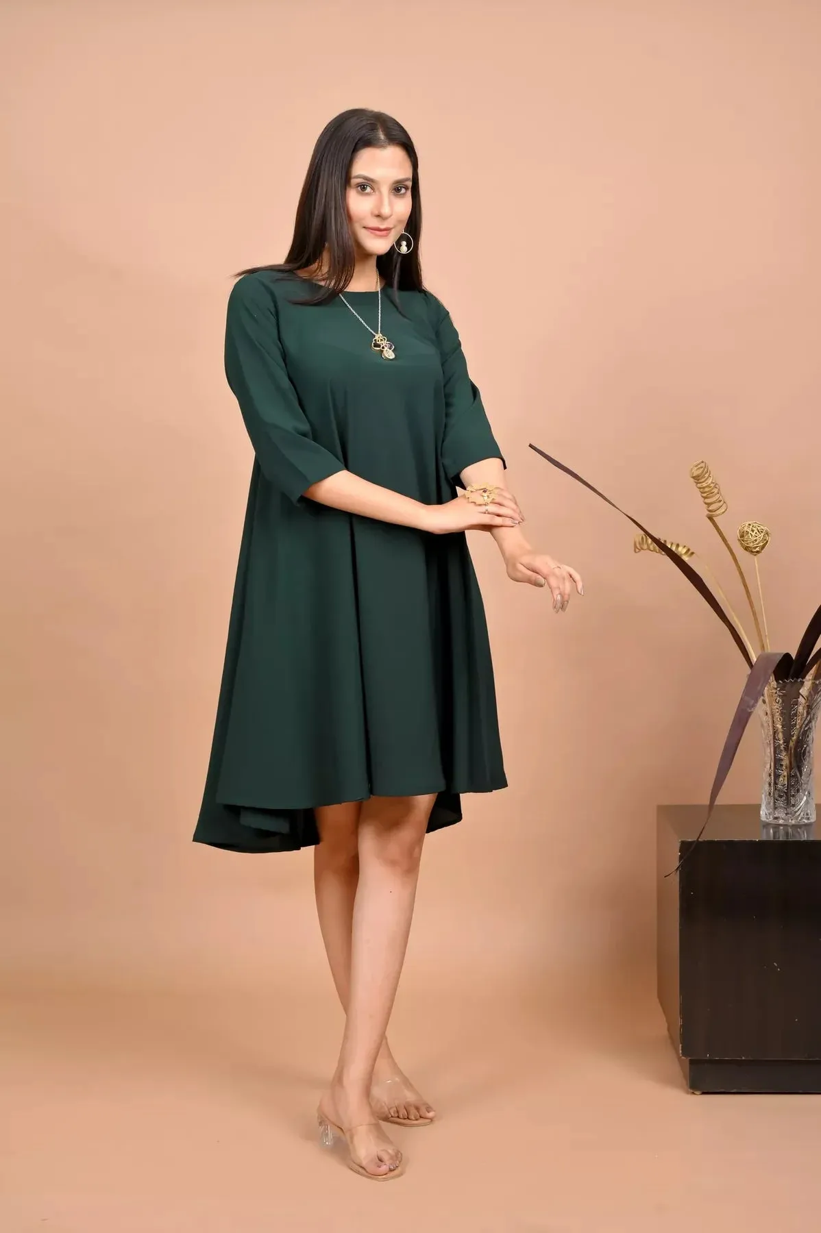 Georgette Flaired Dress