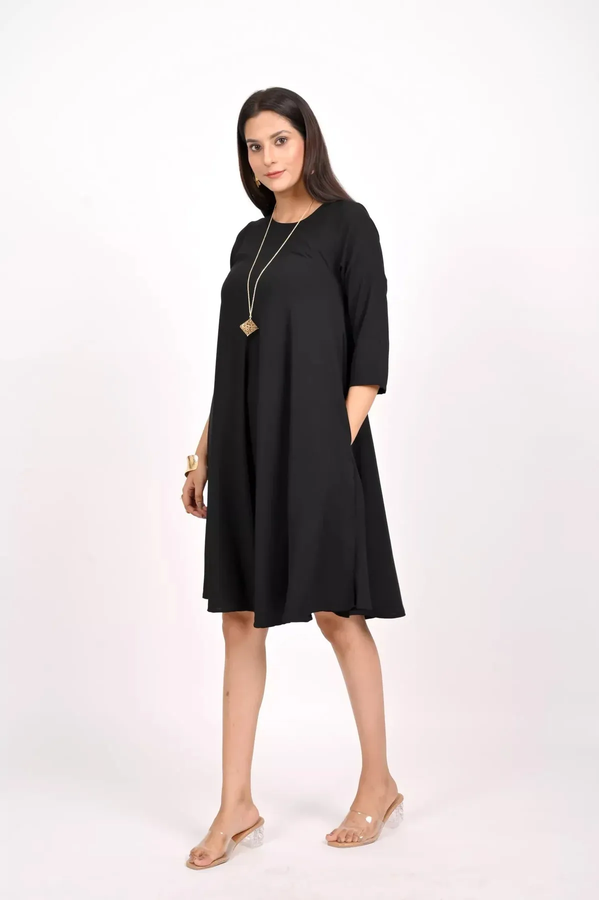 Georgette Flaired Dress