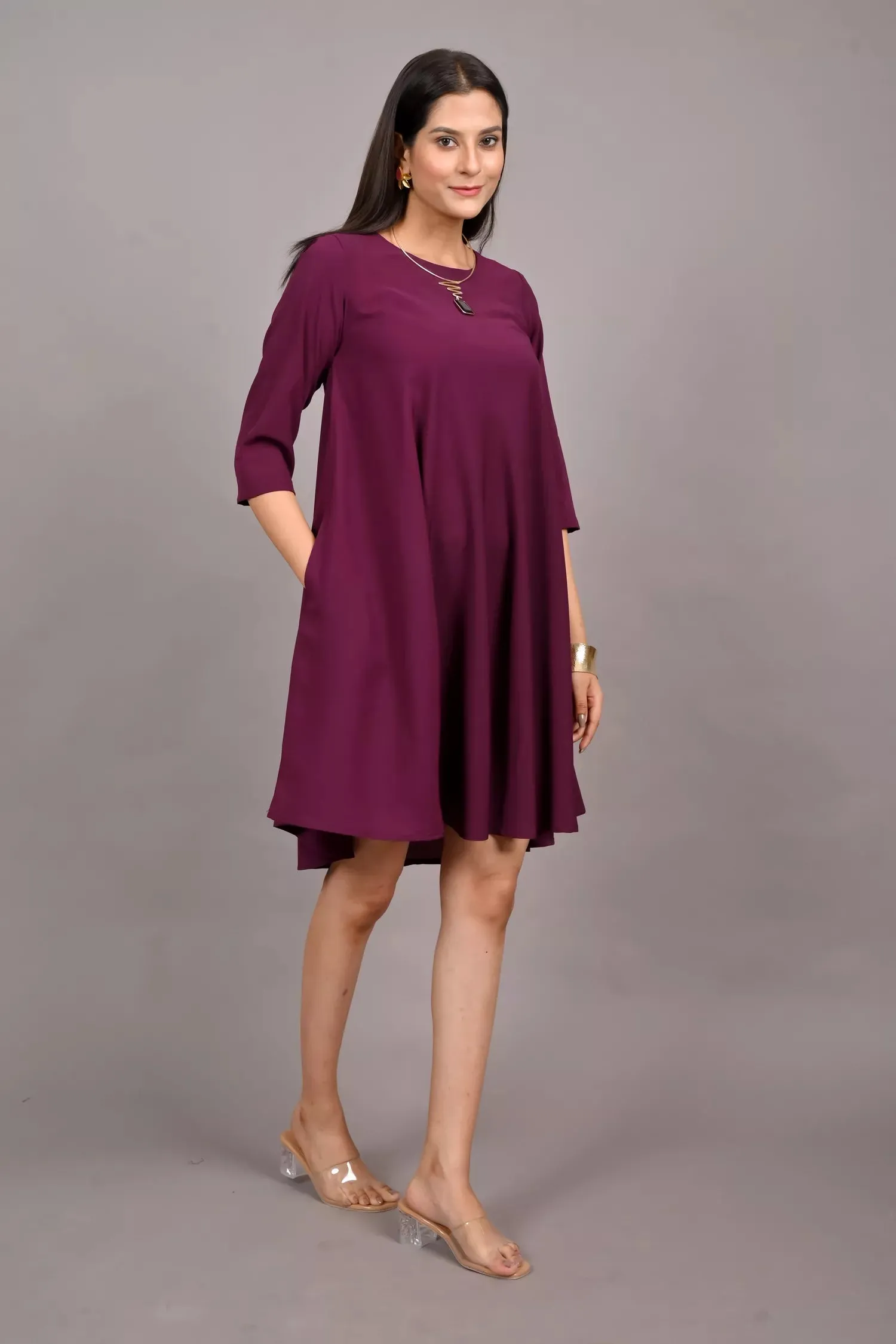 Georgette Flaired Dress