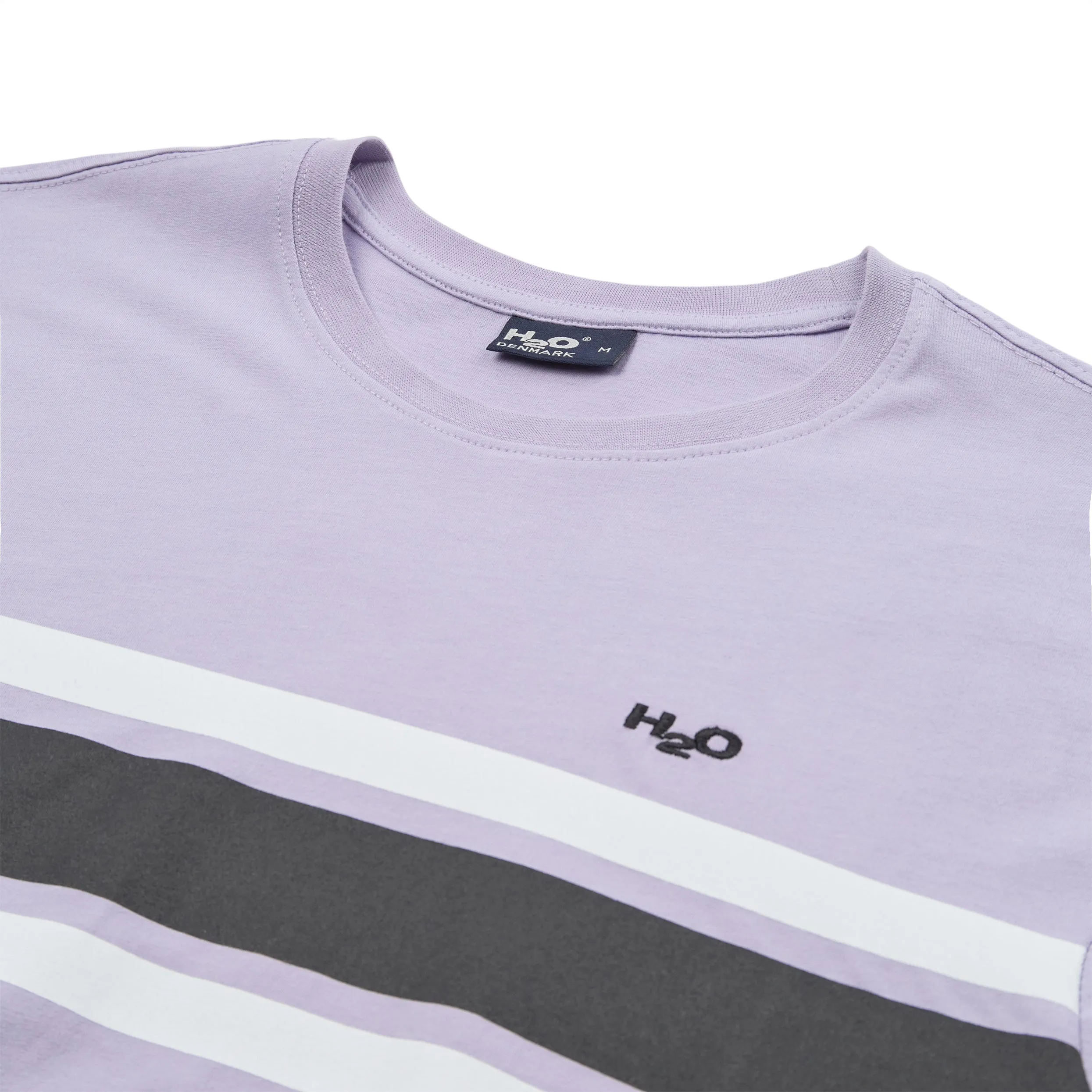 Gilleleje T-shirt - Lilac/White/Black