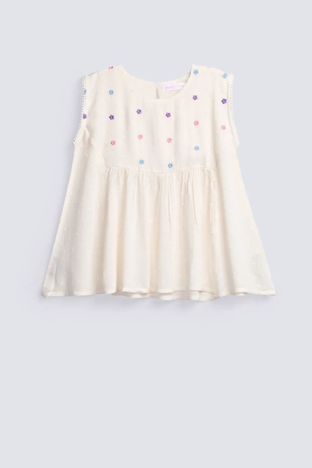 GIRLS EMBROIDERED TOP