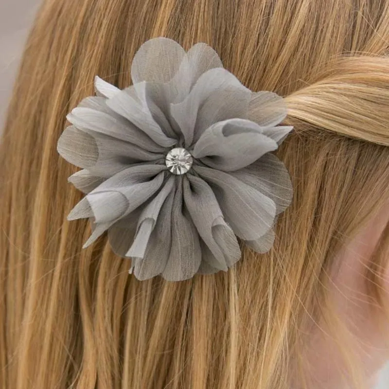 GLISTEN to Reason Silver Hair Clip