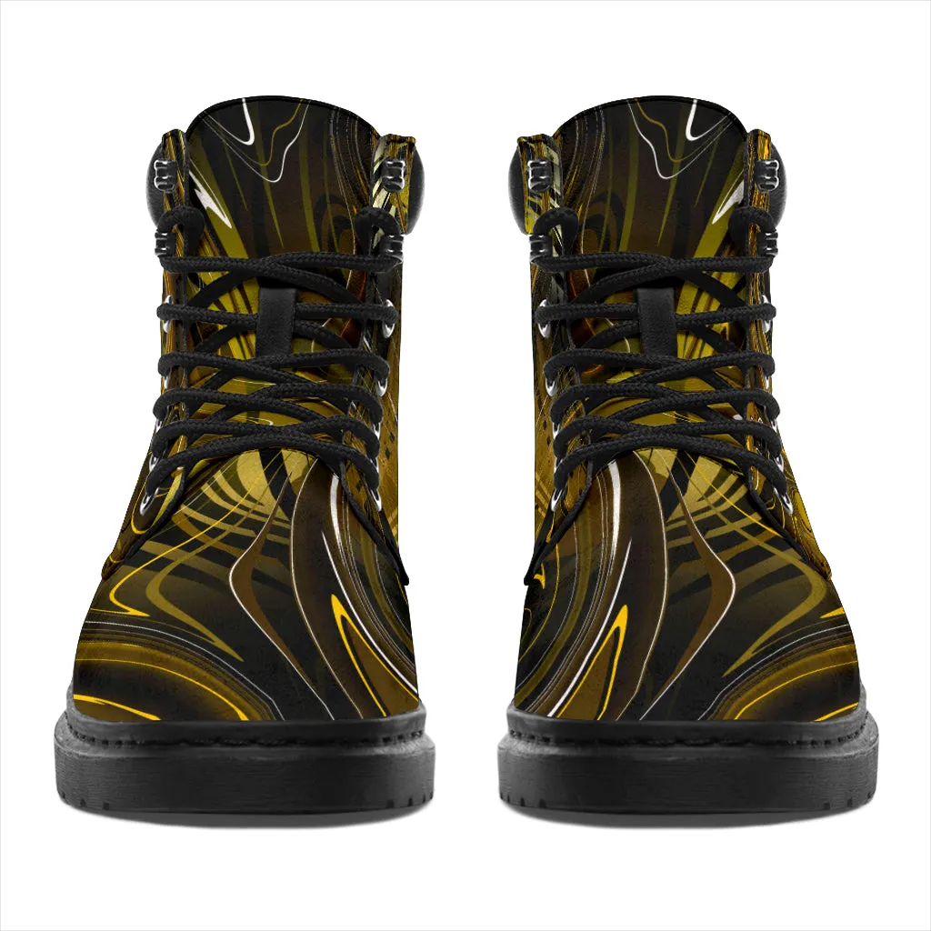 Golden Abstract - All Sseason Boots