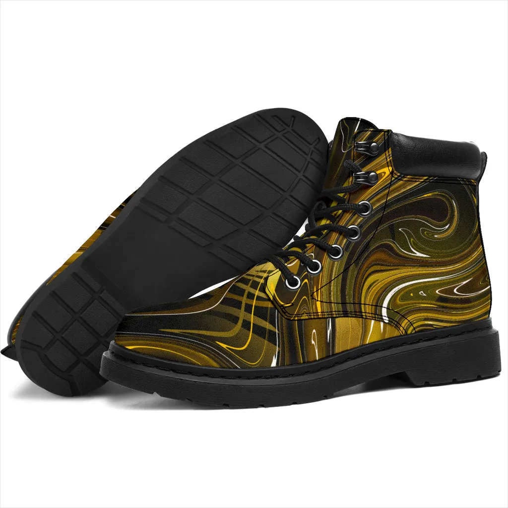 Golden Abstract - All Sseason Boots