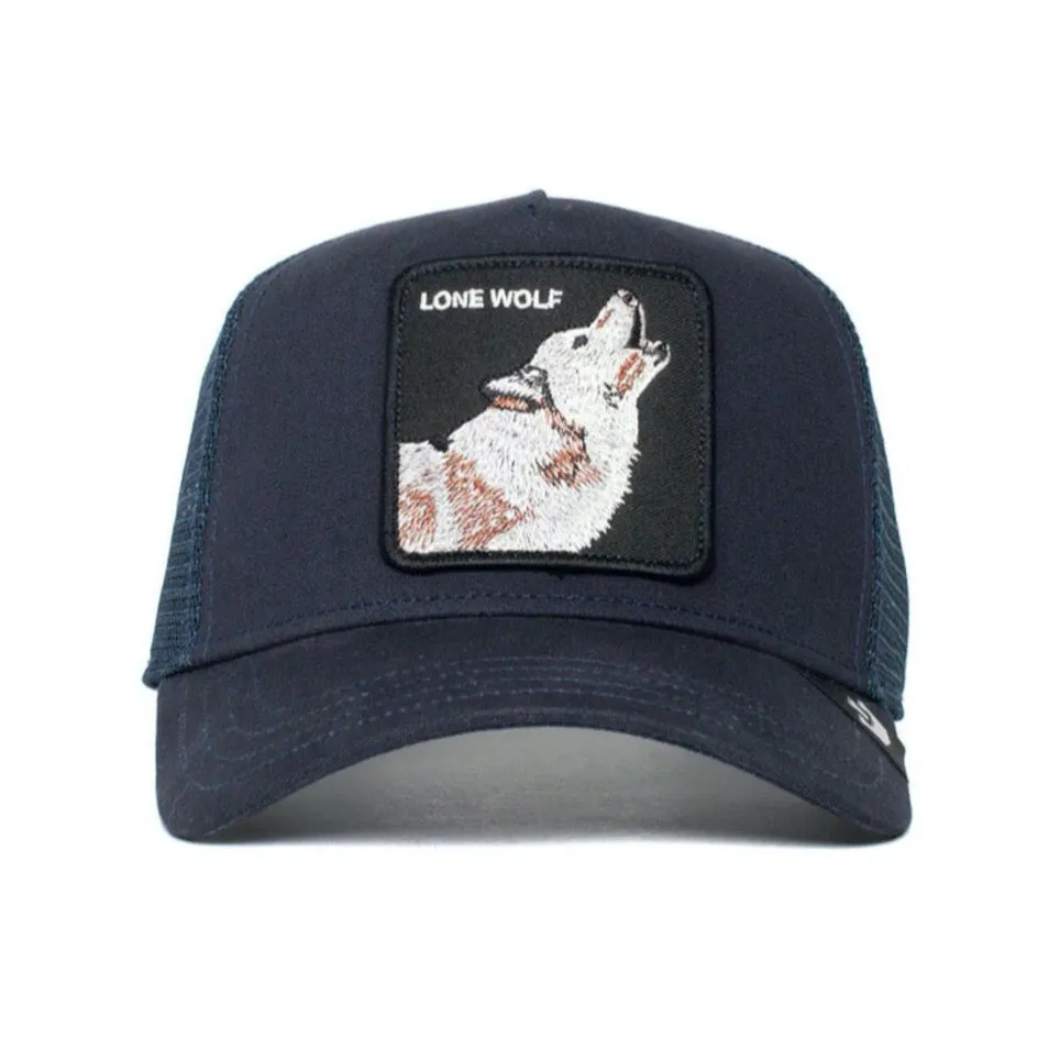 Goorin Bros The Lone Wolf Trucker Hat - Navy