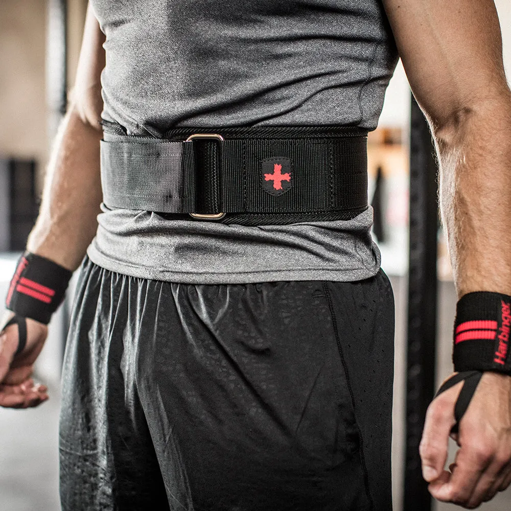 Harbinger 4" Nylon Weightlifting Belt