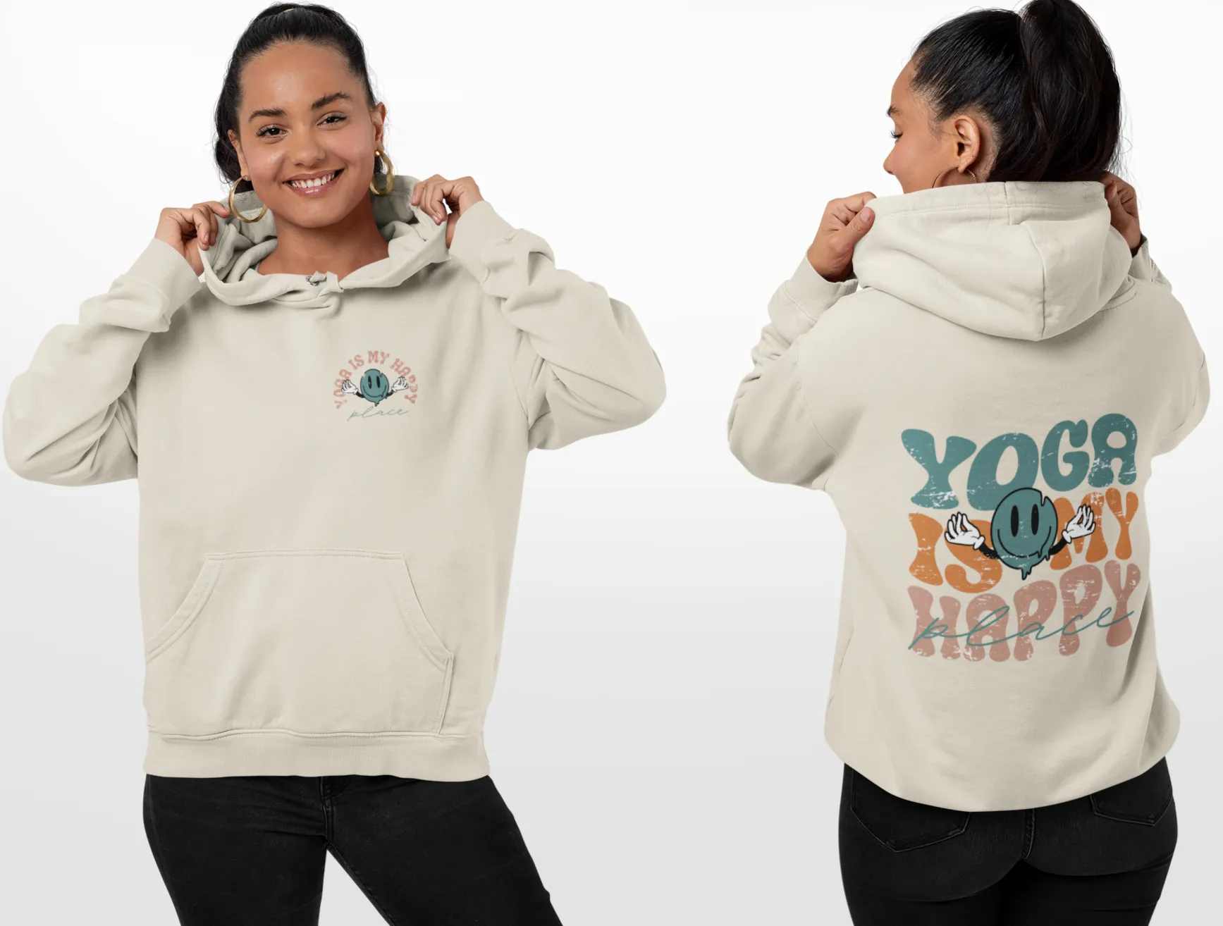 Hoodie Unisex | Happy Yoga