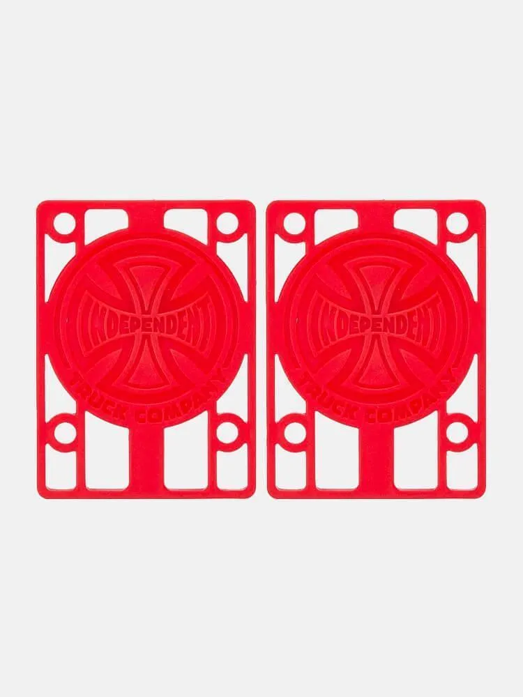 Independent Genuine Parts Risers - Red