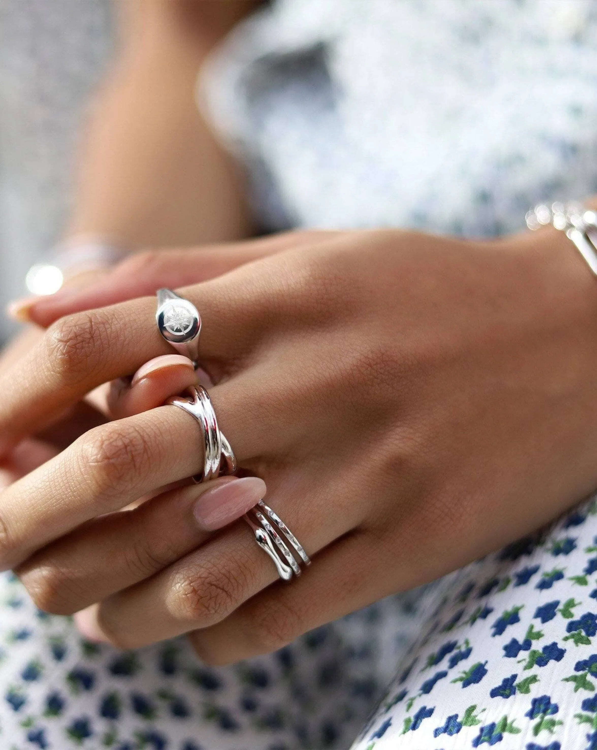 Infini Ring | Sterling Silver