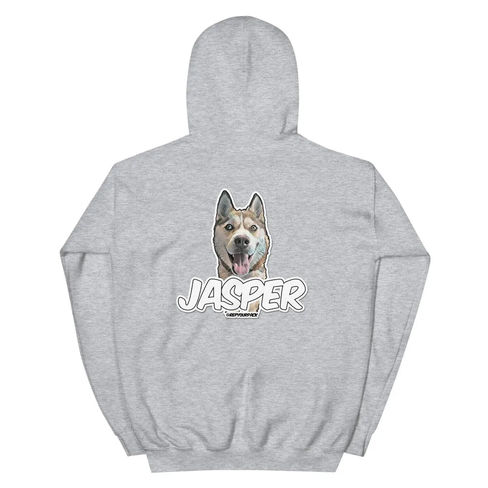 Jasper Unisex Hoodie (Front & Back)