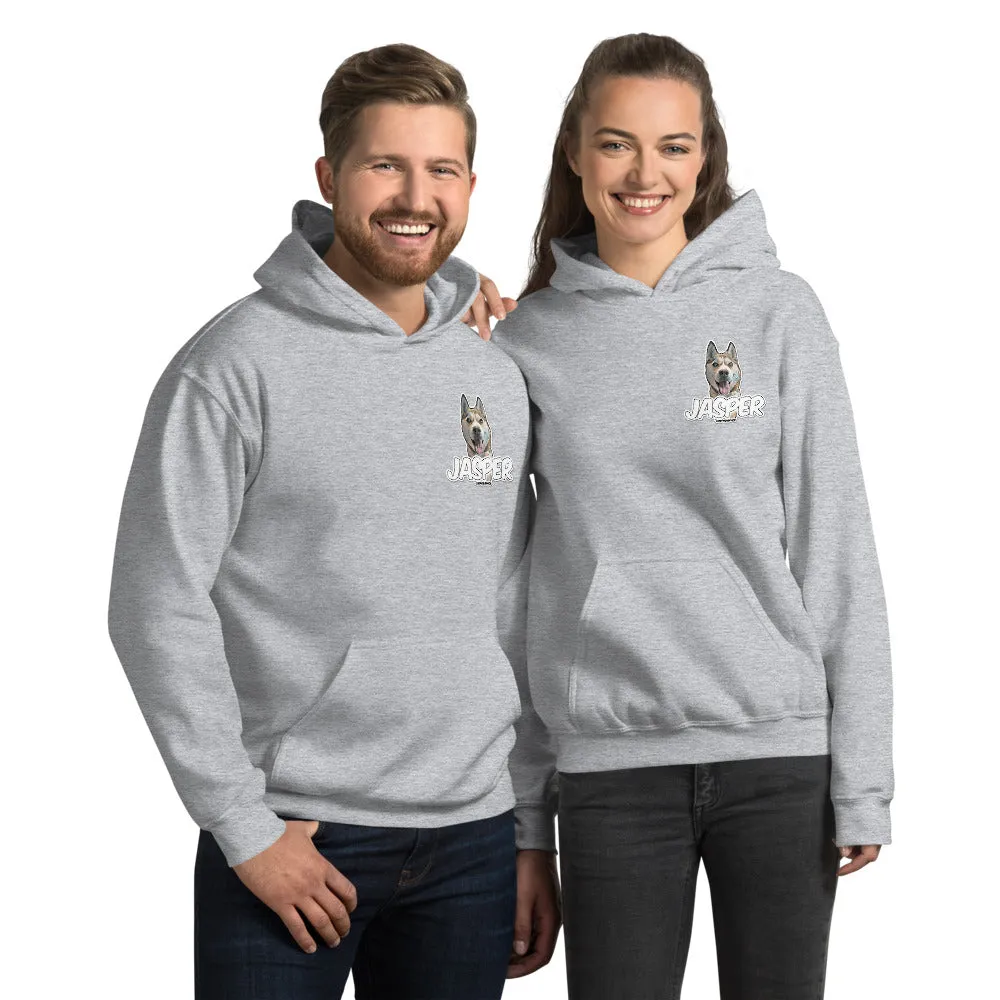 Jasper Unisex Hoodie (Front & Back)