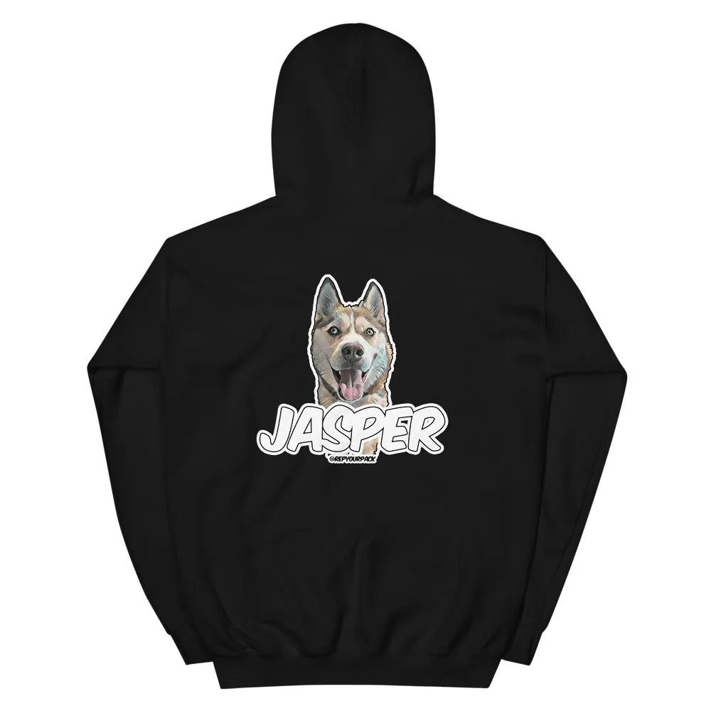 Jasper Unisex Hoodie (Front & Back)