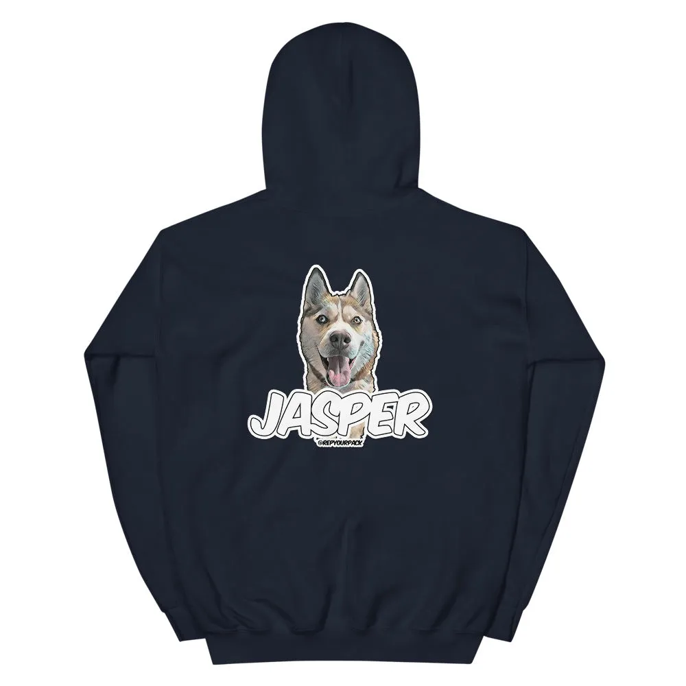 Jasper Unisex Hoodie (Front & Back)