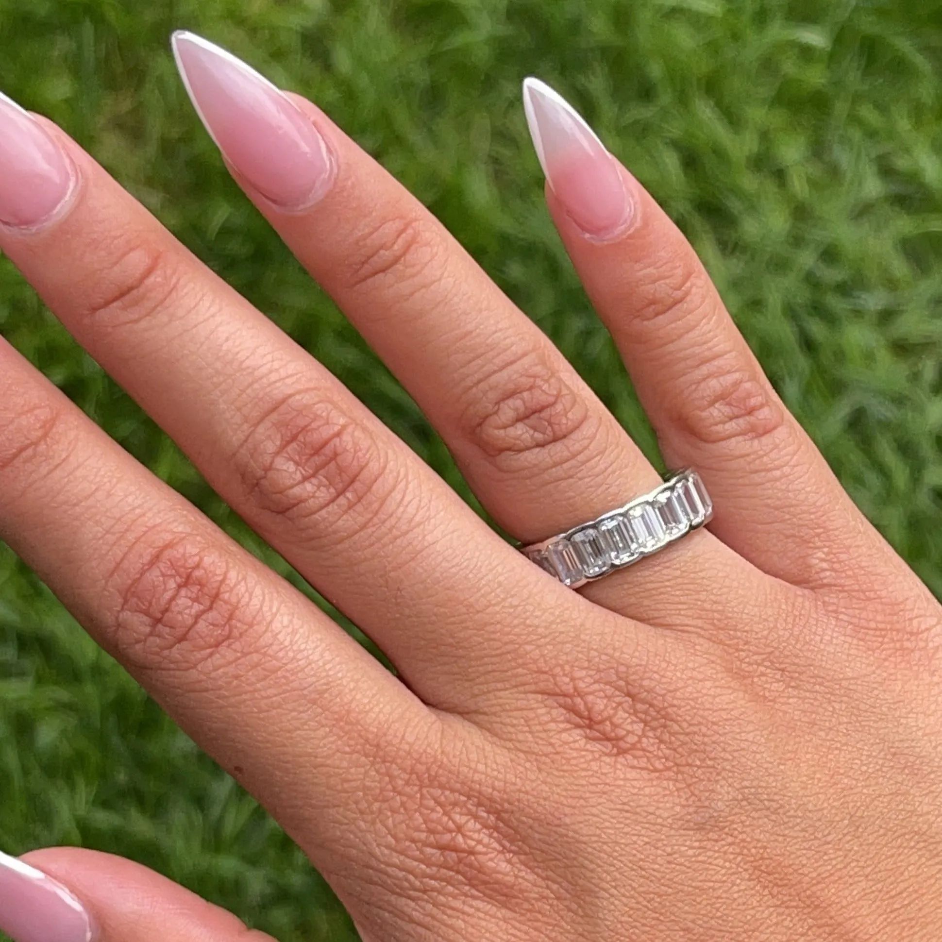 JENNA MOISSANITE RING