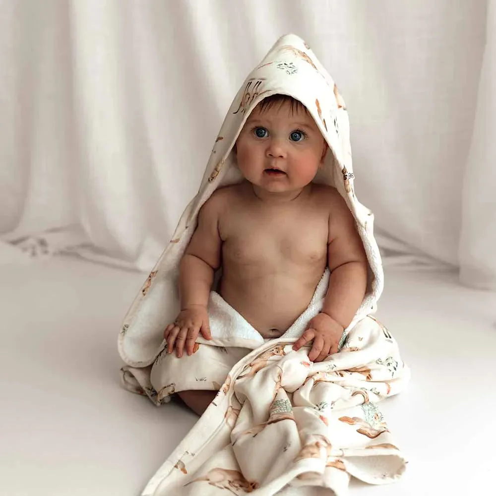 Kanga | Organic Hooded Baby Towel