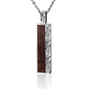 Koa Wood Nalu Bar Pendant