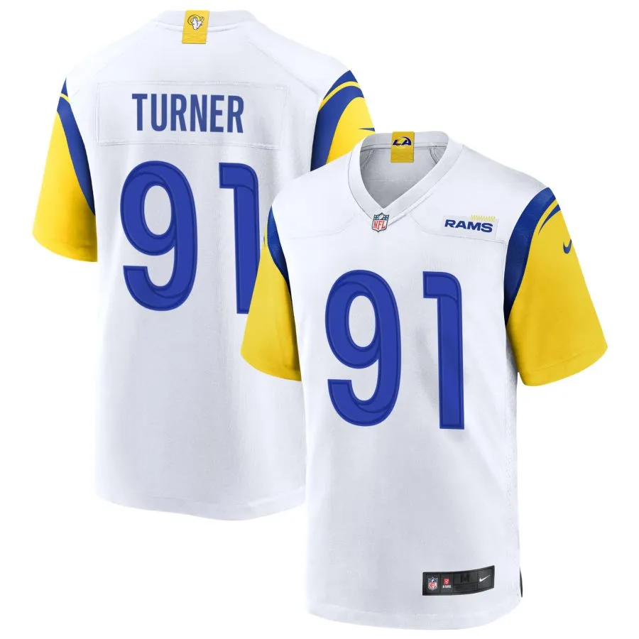 Kobie Turner Los Angeles Rams Nike Alternate Jersey - White