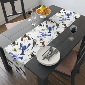 Lobsters I, Cotton Table Runner