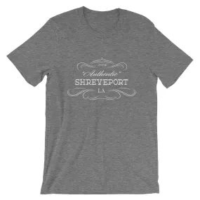 Louisiana - Shreveport LA - Short-Sleeve Unisex T-Shirt - "Authentic"