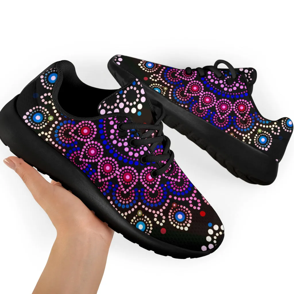 Mandala Dots Sport Sneakers