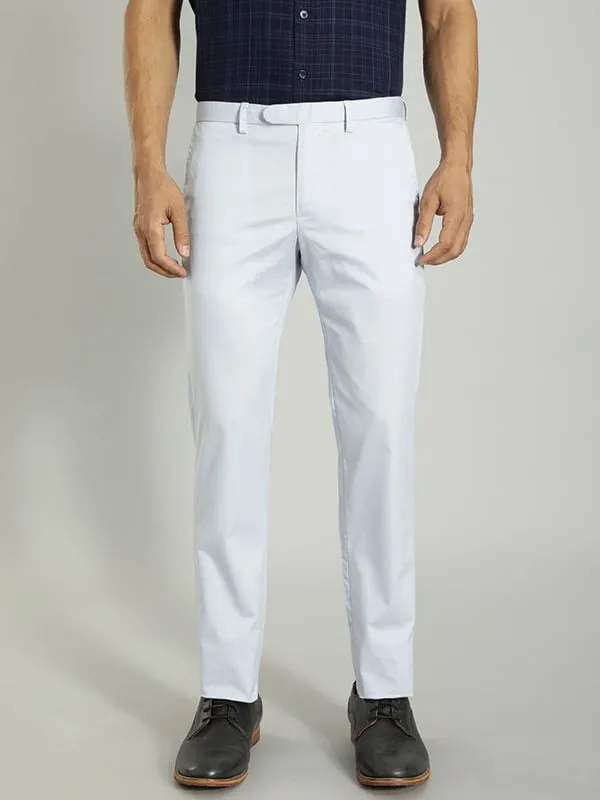 Men Brooklyn Fit Cotton Blend Trouser