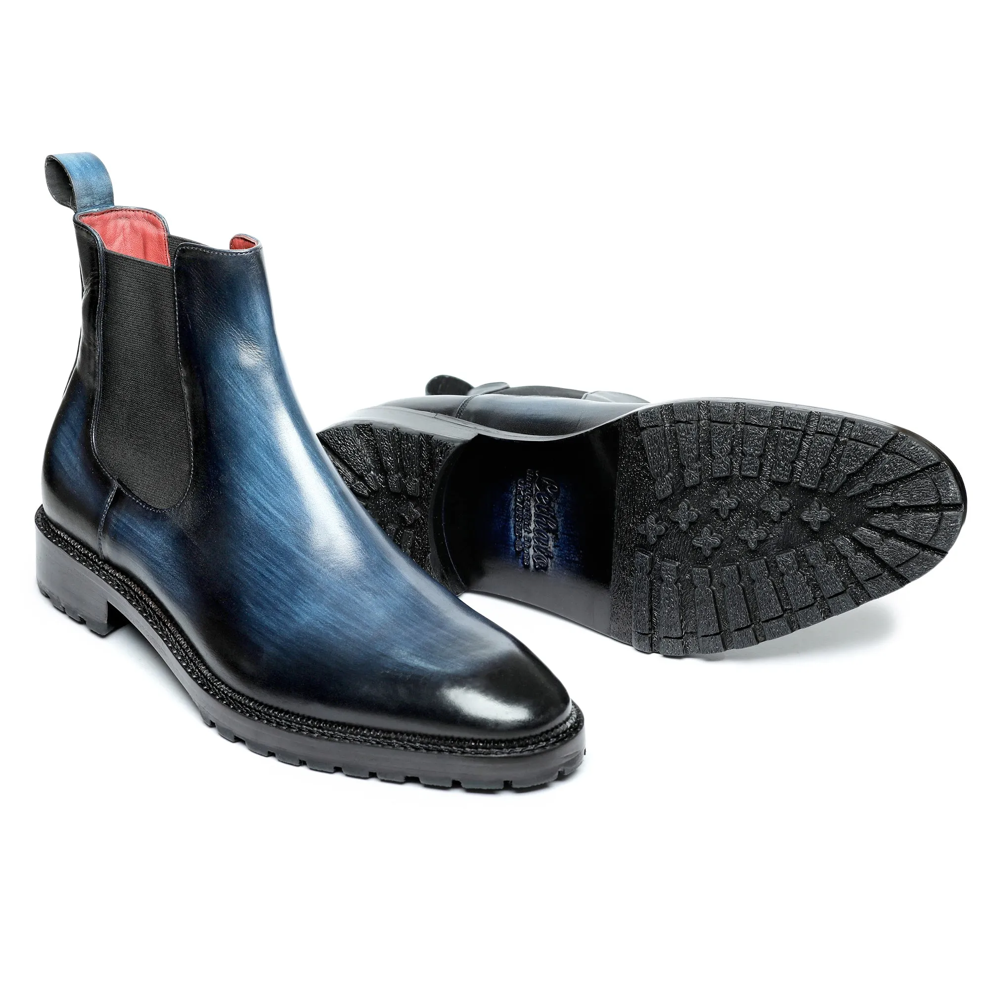 Mens Chelsea Boots- Navy