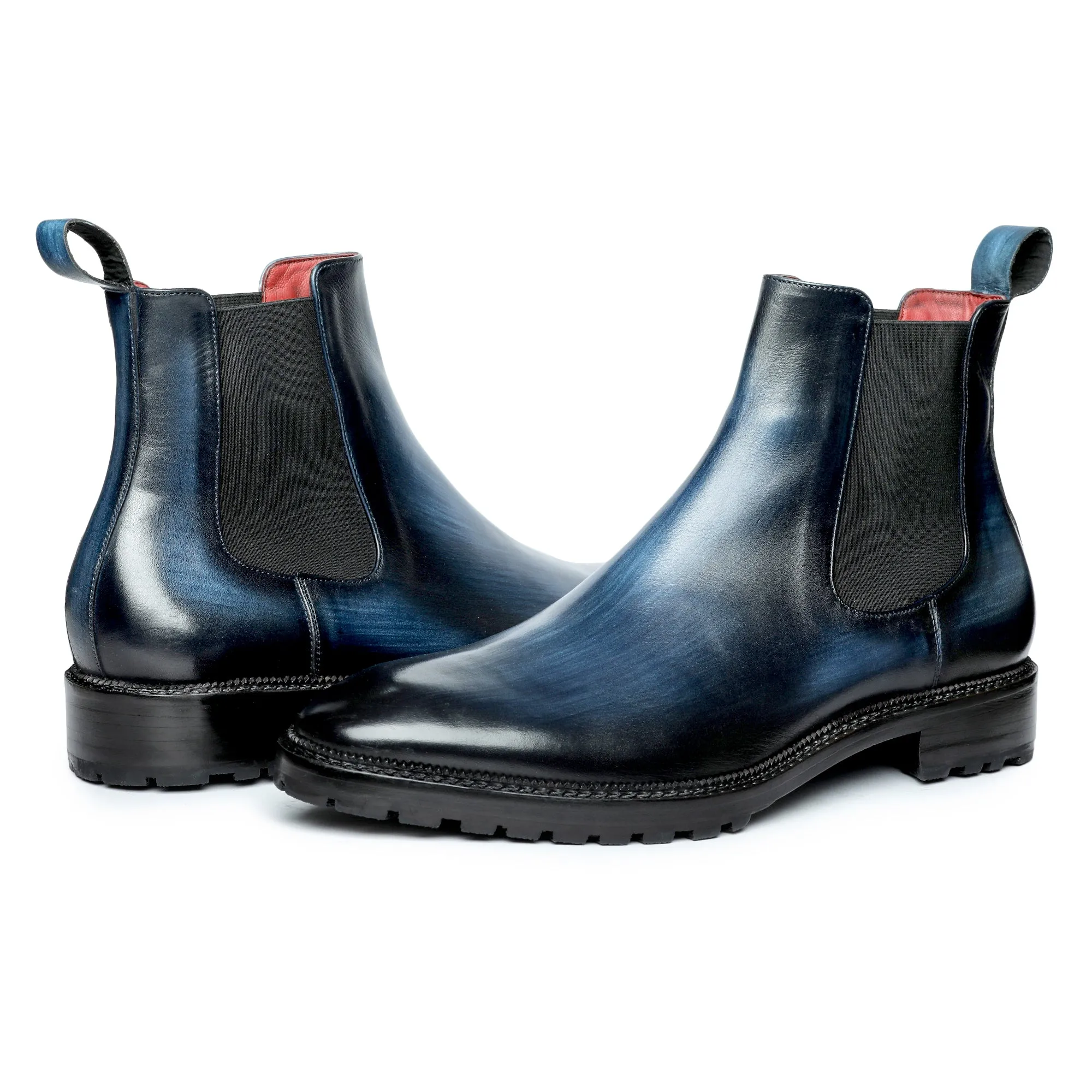 Mens Chelsea Boots- Navy