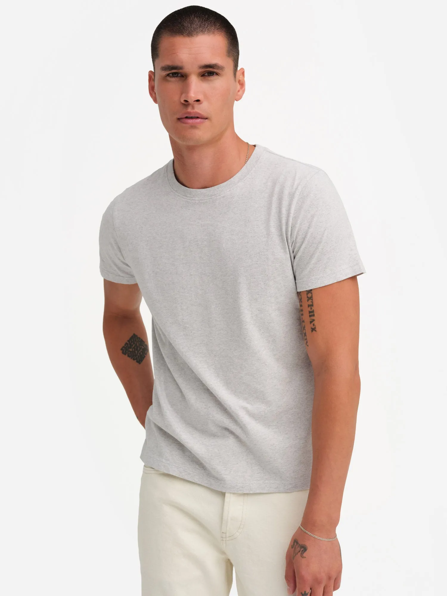 Men's Organic Cotton Crew Neck Tee