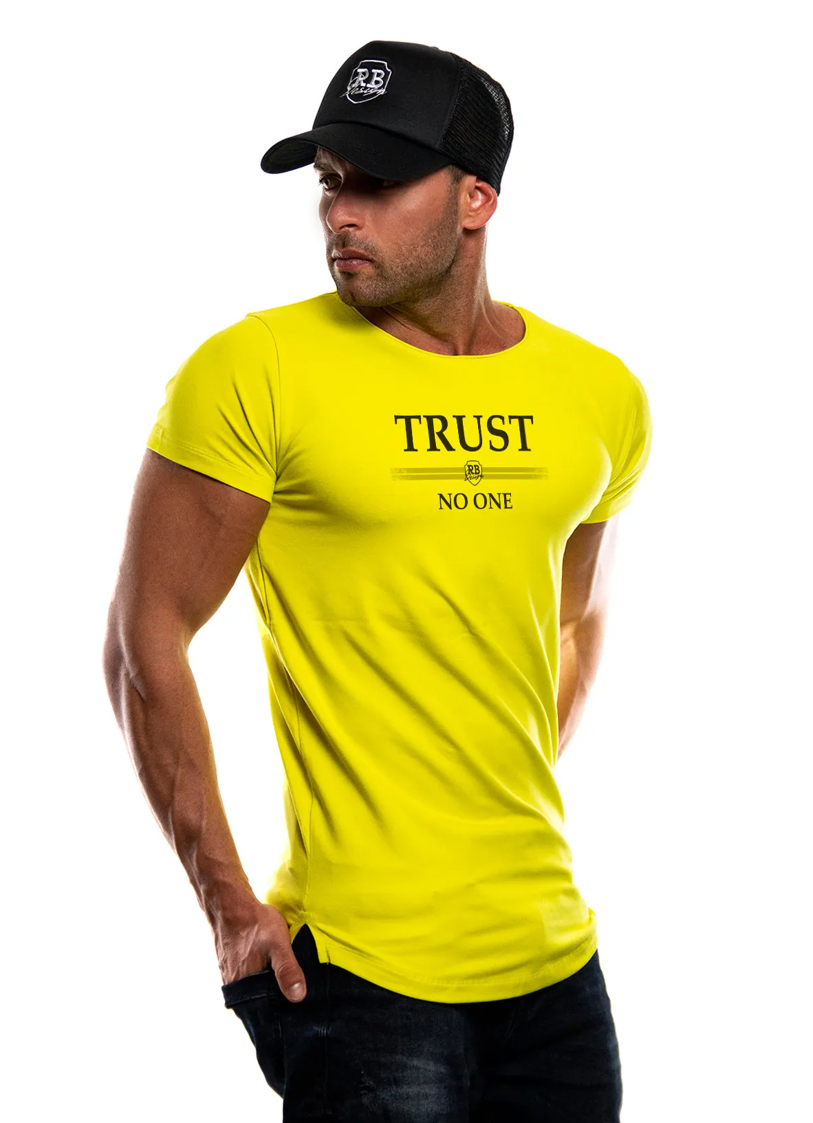 Men's T-shirt "TRUST NO ONE" MD976