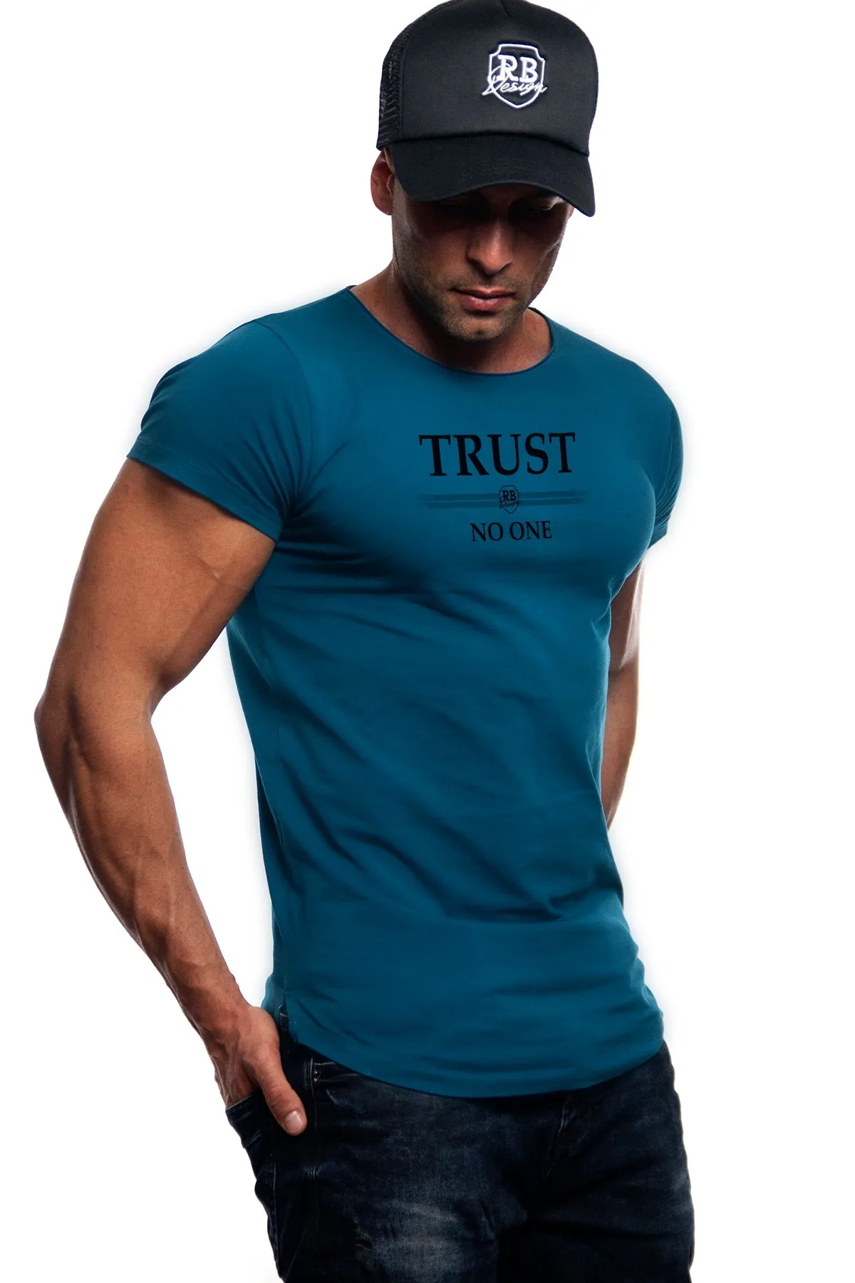 Men's T-shirt "TRUST NO ONE" MD976