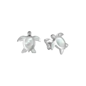 Mother of Pearl Lihue Honu Earrings