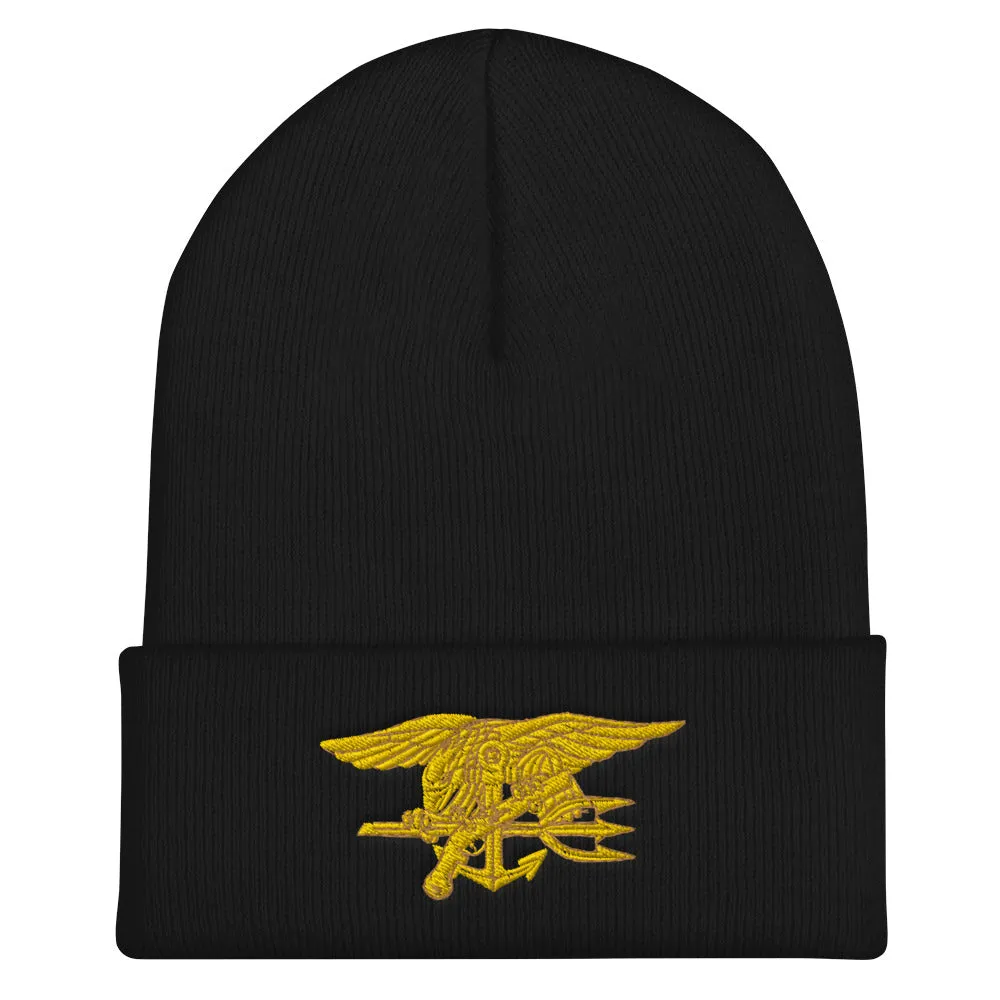 Navy SEALs trident Cuffed Beanie