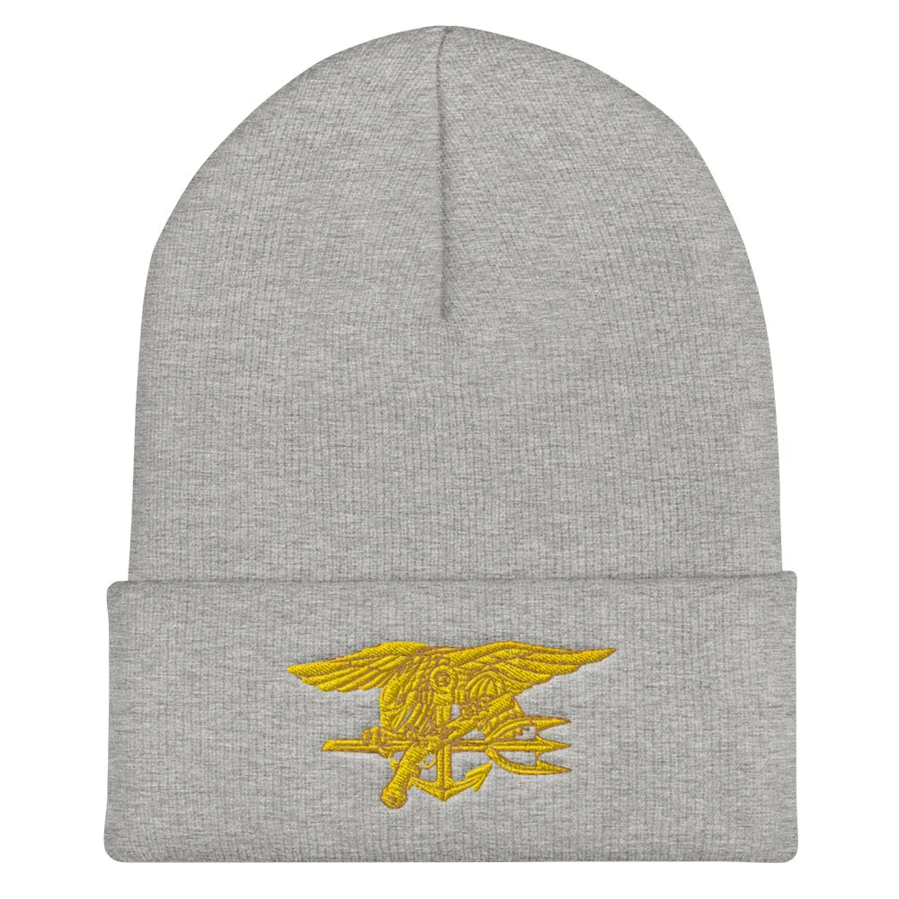 Navy SEALs trident Cuffed Beanie