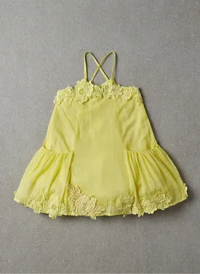 Nellystella Monica Dress in Chartreuse