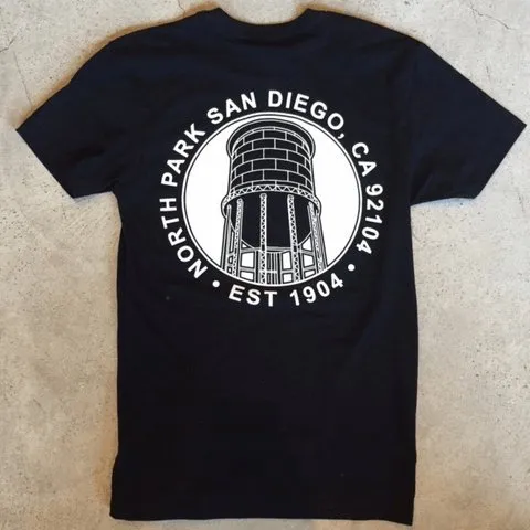 North Park Water Tower Unisex Tshirt