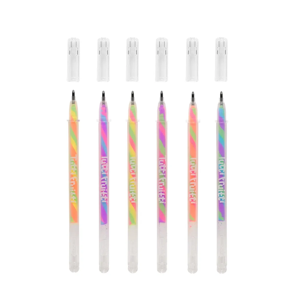 Ooly - Tutti Fruitti Scented Colored Gel Pens - Set of 6