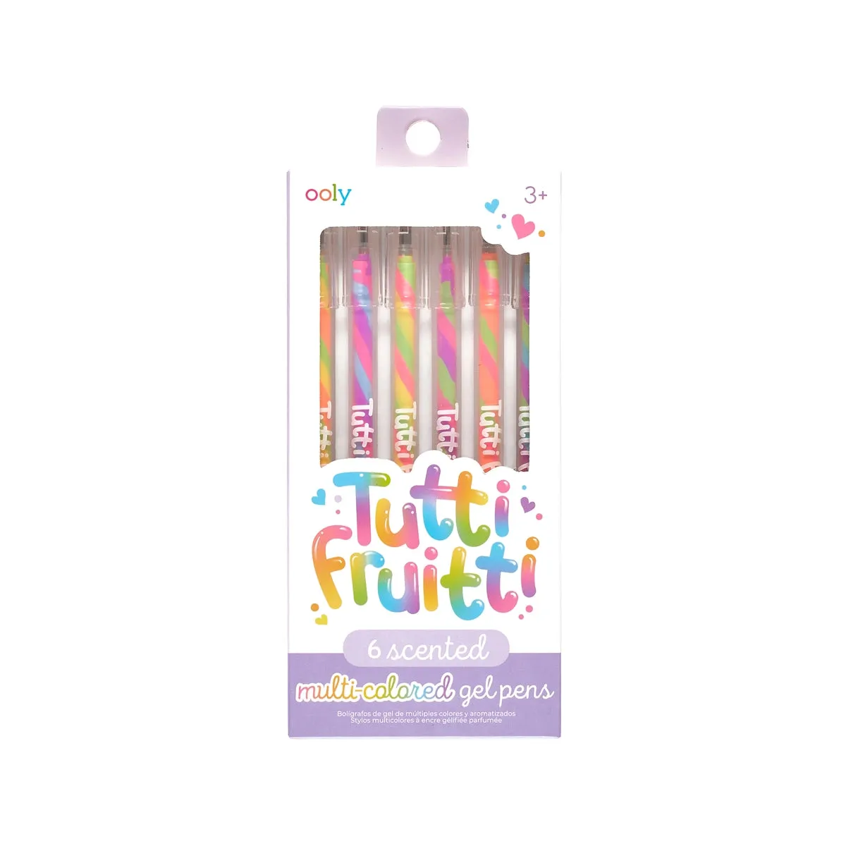 Ooly - Tutti Fruitti Scented Colored Gel Pens - Set of 6