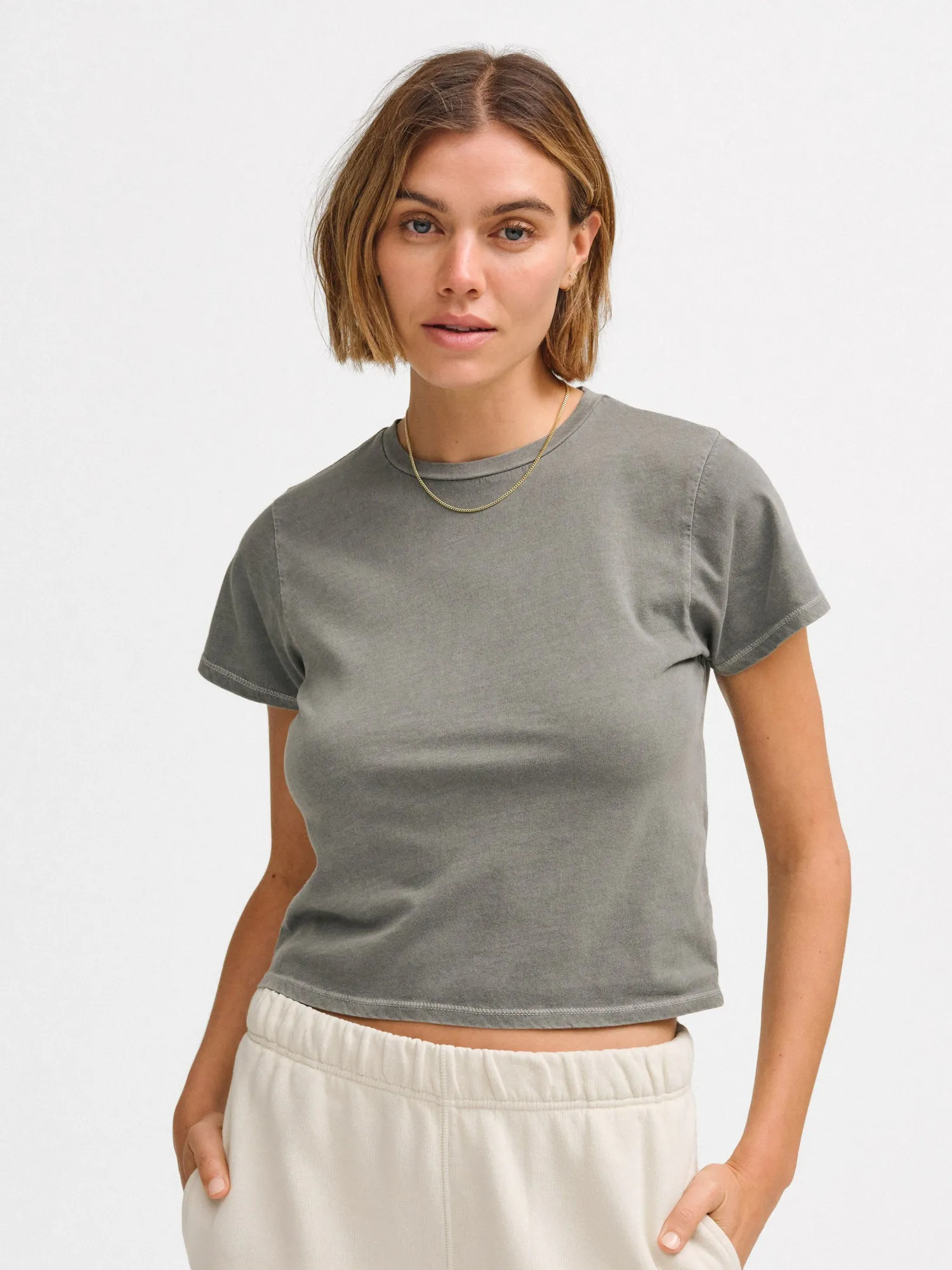 Organic Cotton Shrunken Tee