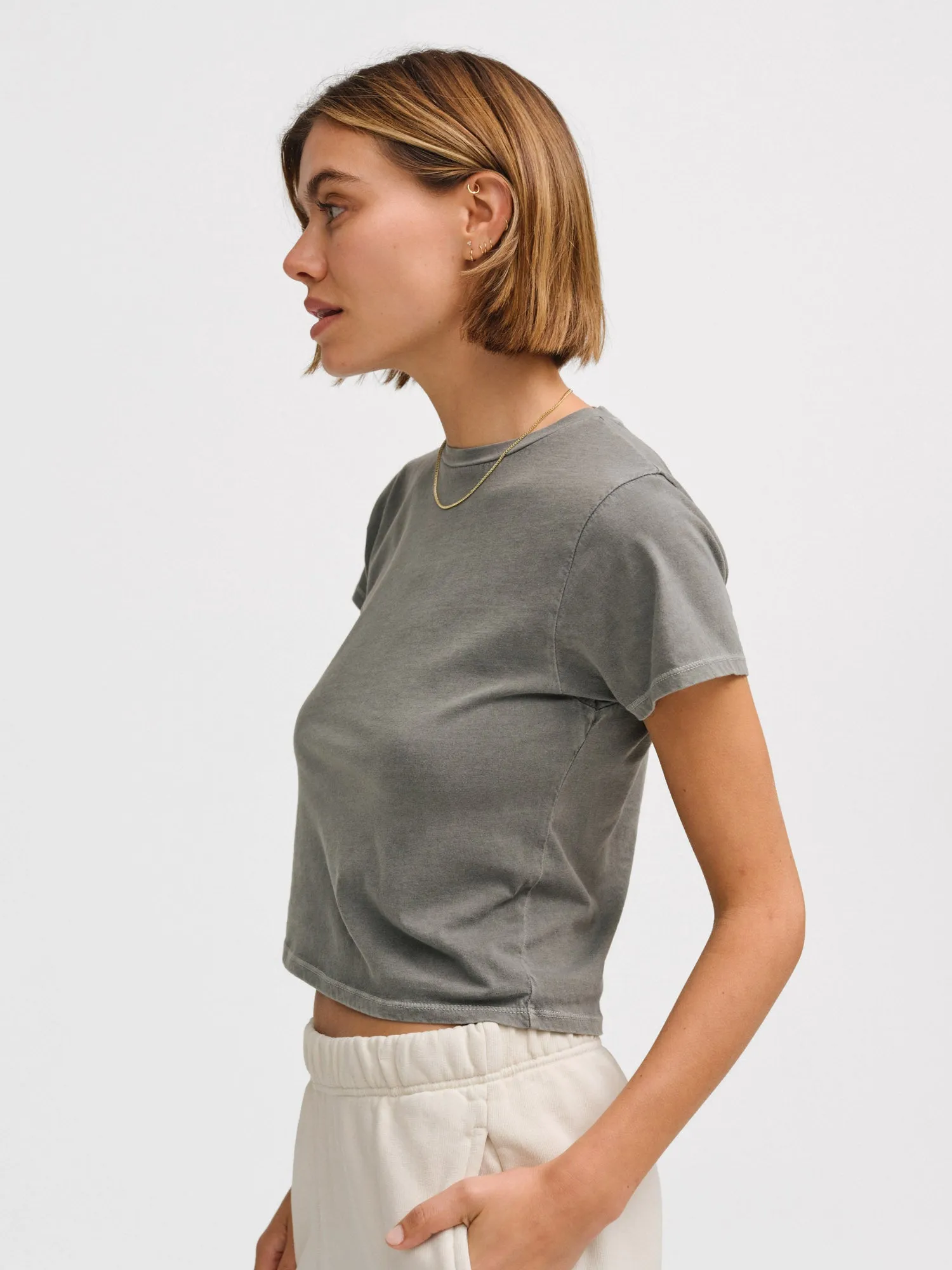 Organic Cotton Shrunken Tee