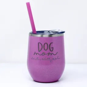 Personalized Dog Mom Wine Tumbler