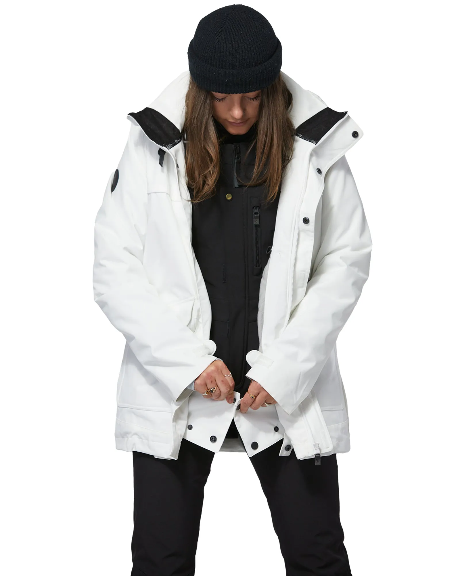 PLUS SIZE - ASTER JACKET 2.0 - SNOW WHITE