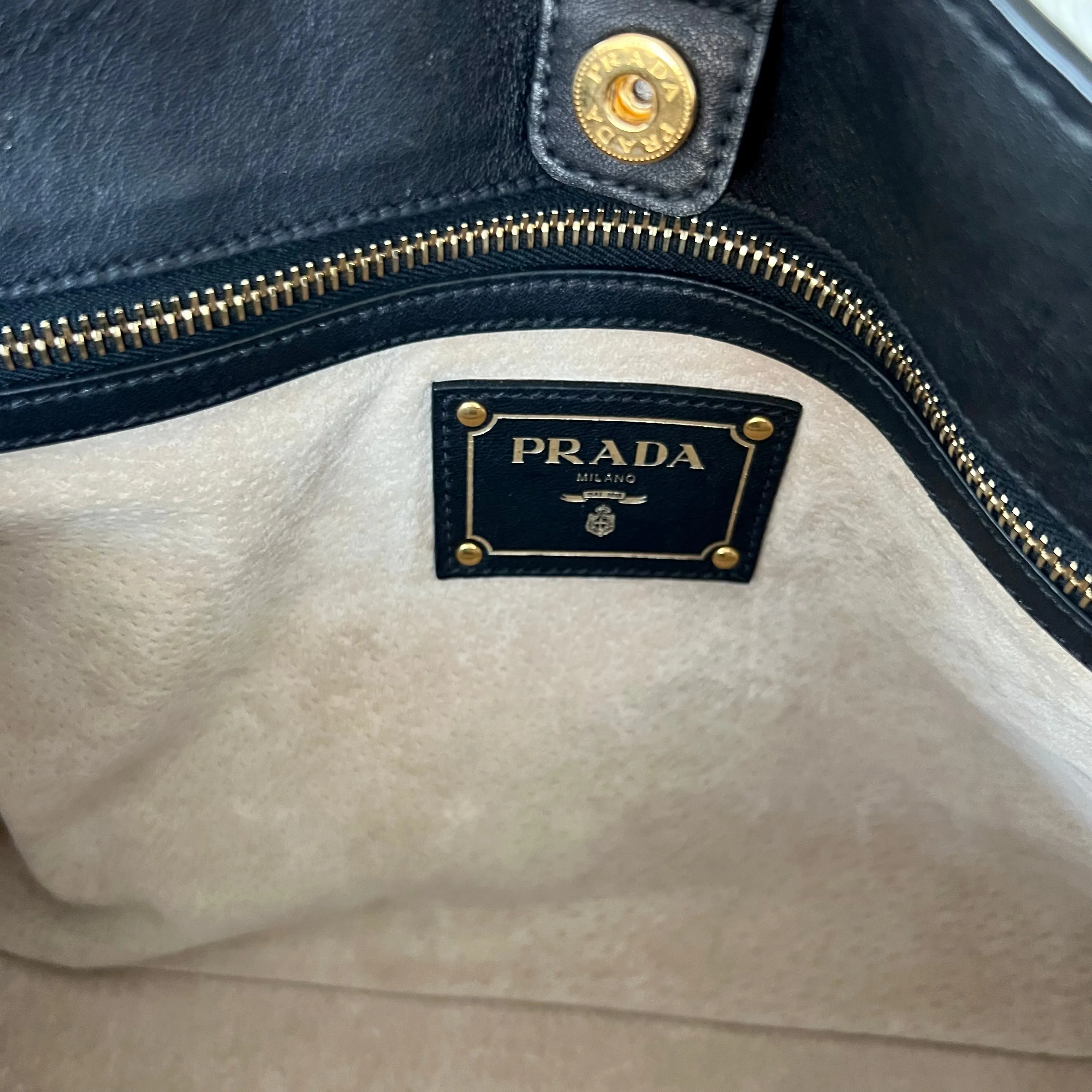 Prada Calfskin Tote Bag