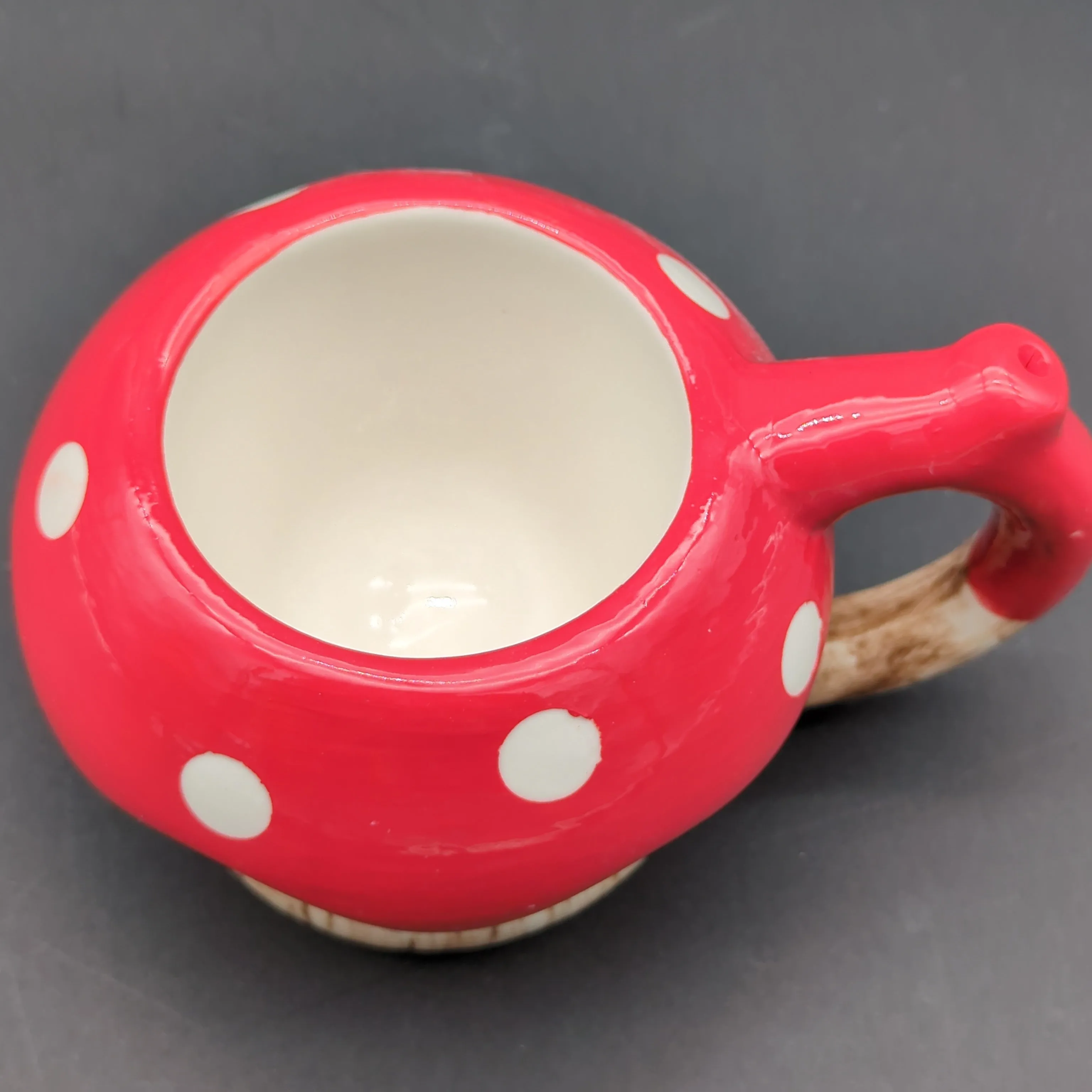 Red Mushroom Ceramic Mug