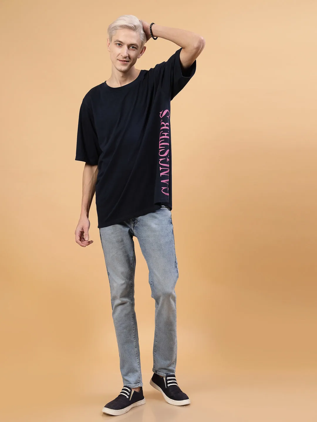 Relaxed Fit Men's Oversized Cotton Tee