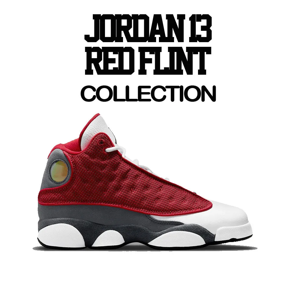 Retro 13 Red Flint Love Kicks Shirt