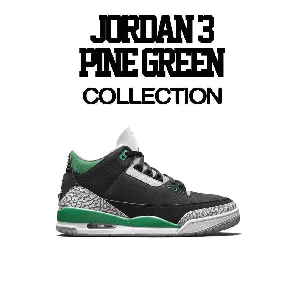 Retro 3 Pine Green Finesse Shirt