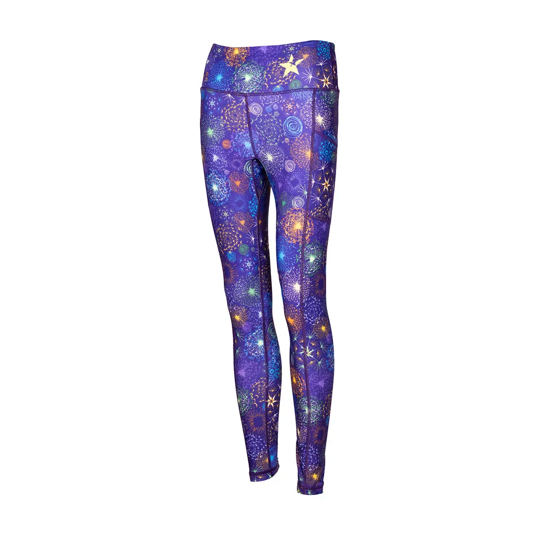 Sale Unisex Leggings | Dandelion Fireworks