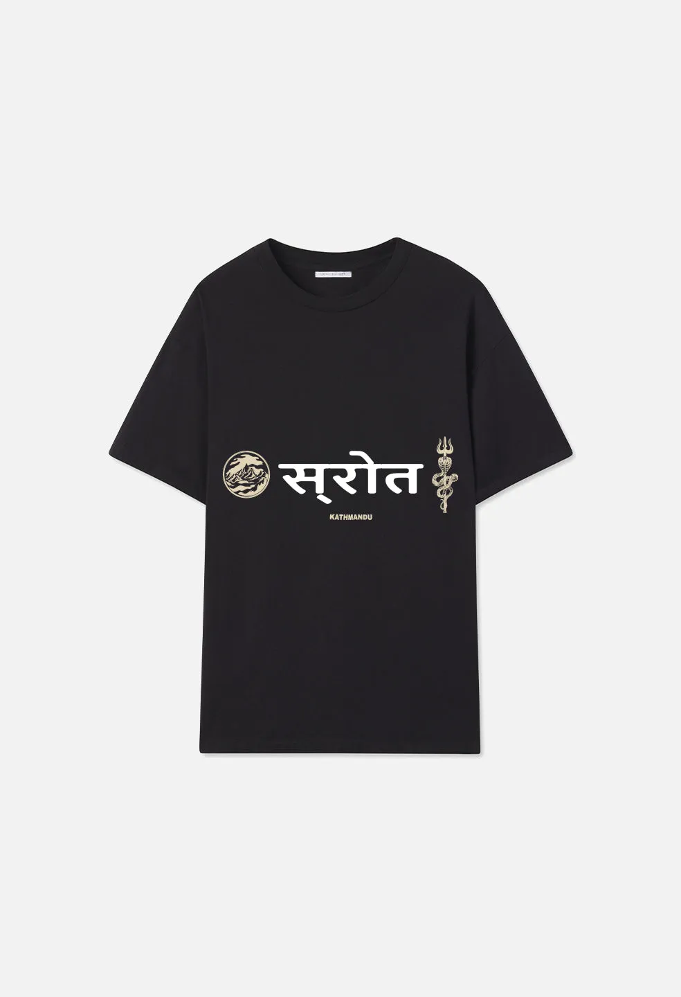 Souvenir Kathmandu University Tee / Black